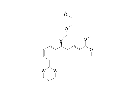 1,1-Dimethoxy-5-(2-methoxyethoxymethyloxy)-10-(1,3-dithia-2-yl)deca-2,5,7-triene