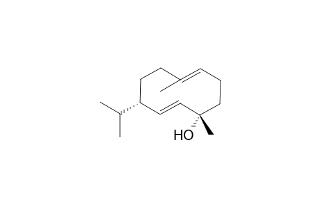 (1S,2E,4S,7E)-1,7-dimethyl-4-propan-2-yl-1-cyclodeca-2,7-dienol