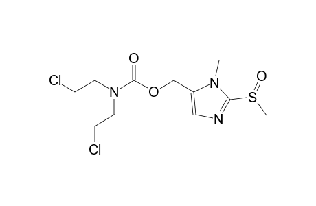 [1-Methyl-2-(methylsulfinyl)-1H-imidazol-5-yl]methyl bis(2-chloroethyl)carbamate