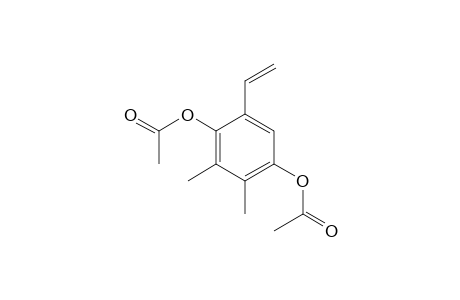 HYDROQUINONE, 2,3-DIMETHYL-5- VINYL-, DIACETATE