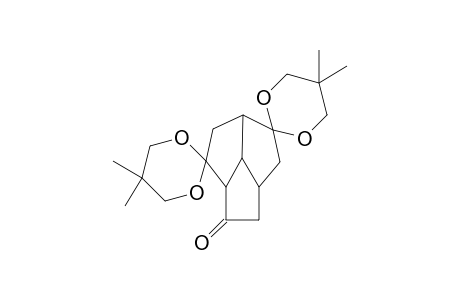 Dispiro[1,3-dioxane-2,1'(3'H)-cyclopenta[cd]pentalene-3',2''-[1,3]dioxan]-5'(2'H)-one, hexahydro-5,5,5'',5''-tetramethyl-, (2'a.alpha.,4'a.alpha.,6'a.alpha.,6'b.alpha.)-