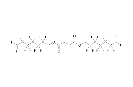 Succinic acid, bis(2,2,3,3,4,4,5,5,6,6,7,7-dodecafluoroheptyl)ester