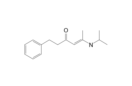 2-(N-Isopropylamino)-6-phenylhex-2-en-4-one