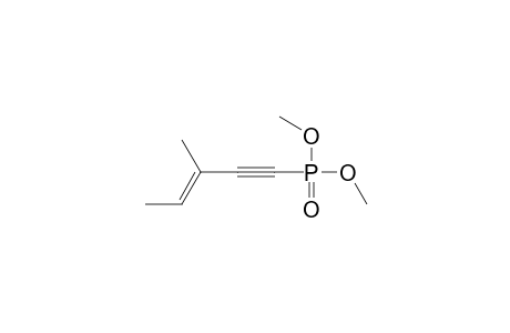 Phosphonic acid, (3-methyl-3-penten-1-ynyl)-, dimethyl ester, (E)-