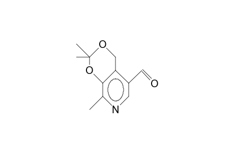 2,2,8-TRIMETHYL-4H-m-DIOXINO[4,5-c]PYRIDINE-5-CARBOXALDEHYDE