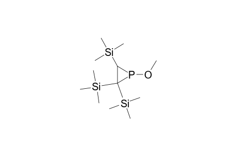 1-Methoxy-2,2,3-tris(trimethylsilyl)-.lambda.(3)-phosphirane