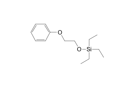 Silane, triethyl(2-phenoxyethoxy)-