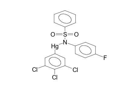 N-(3,4,5-TRICHLOROPHENYLMERCURO)-4'-FLUOROBENZENSULPHANILIDE