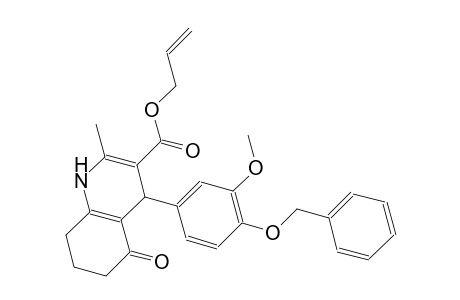 Allyl 4-[4-(benzyloxy)-3-methoxyphenyl]-2-methyl-5-oxo-1,4,5,6,7,8-hexahydro-3-quinolinecarboxylate