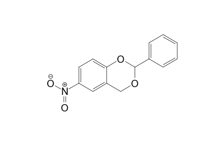 1,3-Benzodioxan, 6-nitro-2-phenyl-