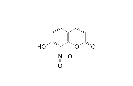 7-Hydroxy-4-methyl-8-nitrocoumarin