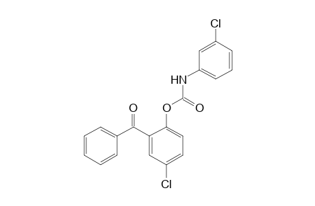 5-chloro-2-hydroxybenzophenone, m-chlorocarbanilate (ester)