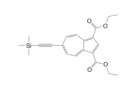 DIETHYL-6-(TRIMETHYLSILYLETHYNYL)-AZULENE-1,3-DICARBOXYLATE