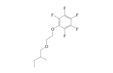 2-(Pentafluorophenoxy)ethanol, 2-methylbutyl ether