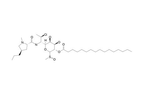 CLINDAMYCIN_PALMITATE_SULPHOXIDE;ALPHA_OR_BETA_ISOMER;IMPURITY-I;METHYL_7-CHLORO-6,7,8-TRIDEOXY-6-(1-METHYL-TRANS-4-PROPYL-L-2-PYRROLIDINECARBOXAMIDO)