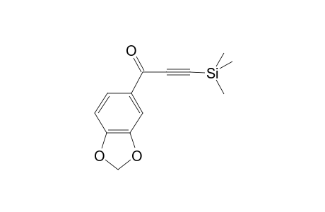 2-Propyn-1-one, 1-(1,3-benzodioxol-5-yl)-3-(trimethylsilyl)-