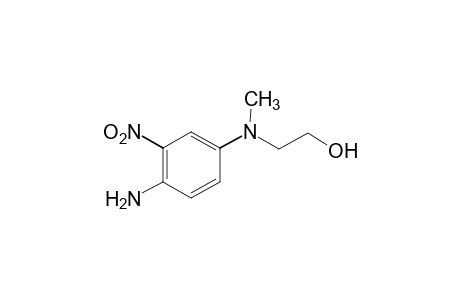 P-PHENYLENEDIAMINE, N<4-/2-HYDROXY- ETHYL/-N<4-METHYL-2-NITRO-,