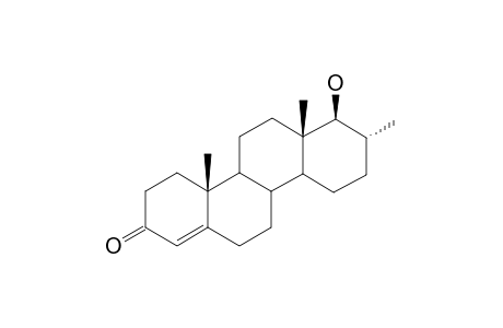 17.alpha.,.beta.-Hydroxy-17.alpha.-methyl-D-homoandrost-4-en-3-one