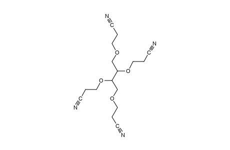 3,3',3'',3'''-[(butane-1,2,3,4-tetrayl)tetraoxy]tetrapropionitrile