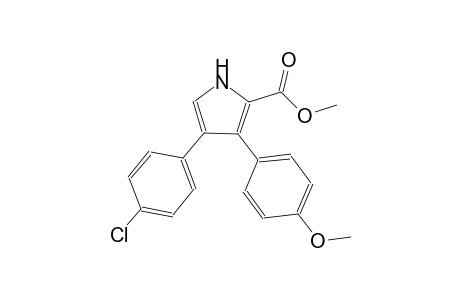 1H-pyrrole-2-carboxylic acid, 4-(4-chlorophenyl)-3-(4-methoxyphenyl)-, methyl ester