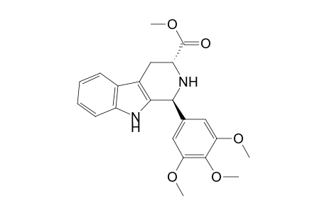 trans-(1S,3R)-Methyl 1-(3,4,5-trimethoxyphenyl)-2,3,4,9-tetrahydro-1H-pyrido[3,4-b]indole-3-carboxylate