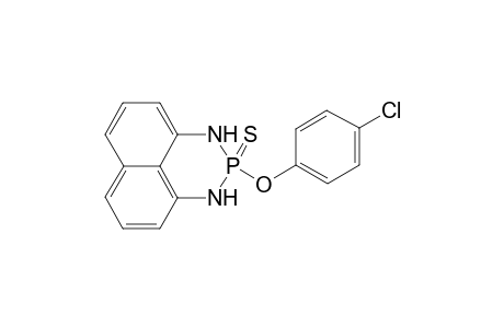 2-(4-Chlorophenyloxy)-2,3-dihydro-1H-naphtho[1,8-de]-1,3,2-diazaphosphorine 2-thioxide