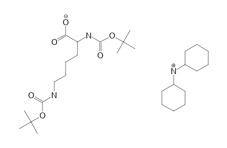 N2,N6-dicarboxy-L-lysine,N2,N6-di-tert-butyl ester, compound with dicyclohexylamine(1:1)