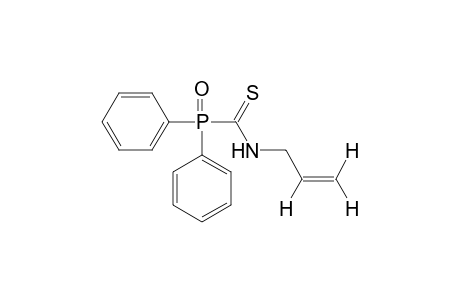 N-allyl-1-(diphenylphosphinyl)thioformamide