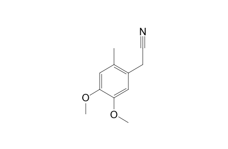 4,5-Dimethoxy-2-methylbenzeneacetonitrile