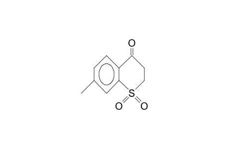 7-METHYL-THIOCHROMAN-4-ON-1,1-DIOXID