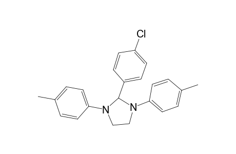 2-(4-Chlorophenyl)-1,3-bis(4-methylphenyl)imidazolidine