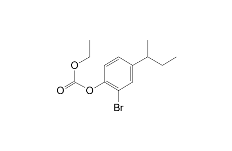 2-Bromo-4-sec-butylphenol, o-ethoxycarbonyl-