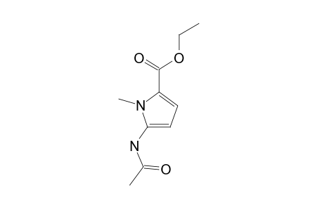 5-acetamido-1-methylpyrrole-2-carboxylic acid, ethyl ester