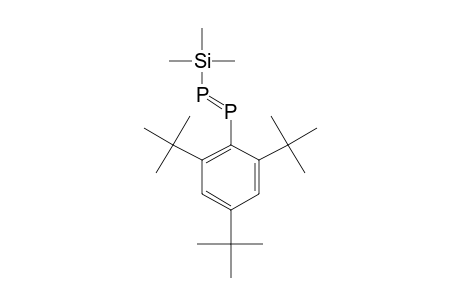 1-TRIMETHYLSILYL-2-(2,4,6-TRI-TERT.-BUTYLPHENYL)-DIPHOSPHENE