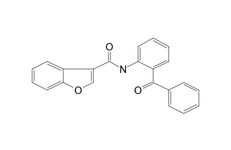 Benzofuran-3-carboxamide, N-(2'-benzoylphenyl)-