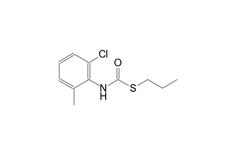 2-chloro-6-methylthiocarbanilic acid, S-propyl ester