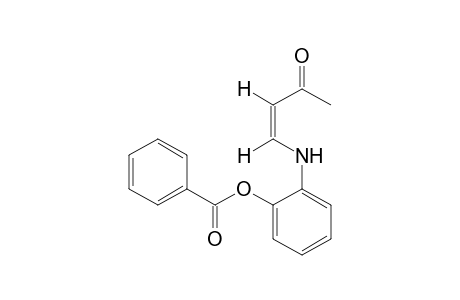 cis-4-(o-hydroxyanilino)-3-buten-2-one, benzoate (ester)