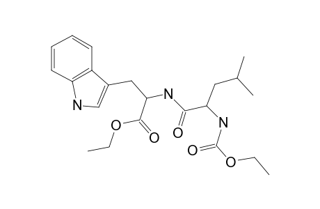 leu-trp, N-(Methoxycarbonyl)-, ethyl ester (isomer 1)