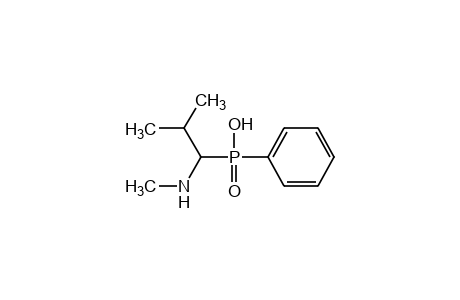 [2-methyl-1-(methylamino)propyl]phenylphosphinic acid