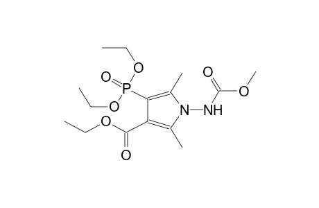 1-METHOXYCARBONYLAMINO-2,5-DIMETHYL-3-DIETHOXYPHOSPHORYL-4-ETHOXYCARBONYLPYRROLE