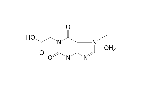 3,6-dihydro-3,7-dimethyl-2,6-dioxopurine-1(2H)-acetic acid, monohydrate