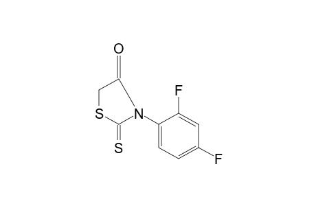 3-(2,4-difluorophenyl)rhodanine