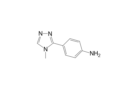 Benzenamine, 4-(4-methyl-4H-1,2,4-triazol-3-yl)-