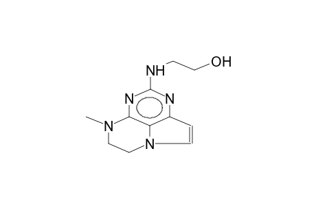 2-(2-hydroxyethylamino)-9-methyl-6,7,8,9-tetrahydropyrrolo[3,2,1-de]pteridine