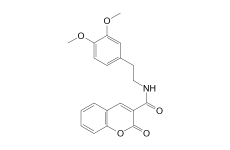 [N-(3,4-dimethoxyphenethyl)carbamoyl]coumarin