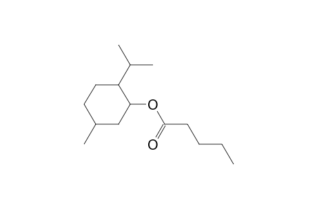 Menthyl pentanoate