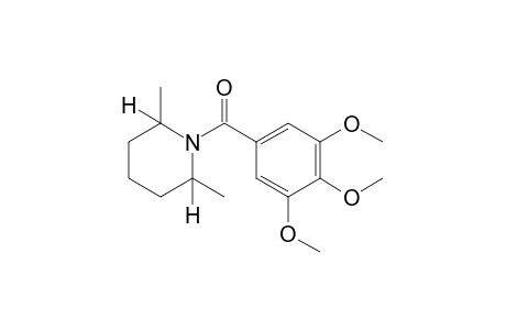 2,6-dimethyl-1-(3,4,5-trimethoxybenzoyl)piperidine