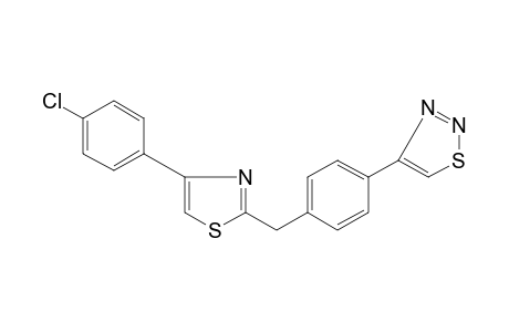 4-{alpha-[4-(p-chlorophenyl)-2-thiazolyl]-p-tolyl}-1,2,3-thiadiazole