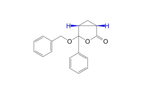 cis-4-(benzyloxy)-4-phenyl-3-oxabicyclo[3.1.0]hexane-2-one