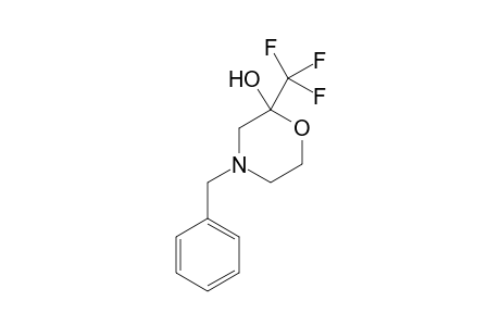 4-Benzyl-2-trifluoromethylmorpholin-2-ol